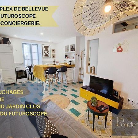 Le Duplex De Bellevue - Futuroscope - La Conciergerie. Leilighet Jaunay-Clan Eksteriør bilde